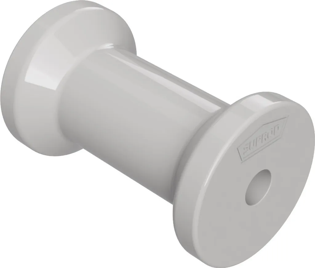 Rullo Rimorchio Barca SUPROD 125 mm Grigio PU - Miglior Rapporto Qualità