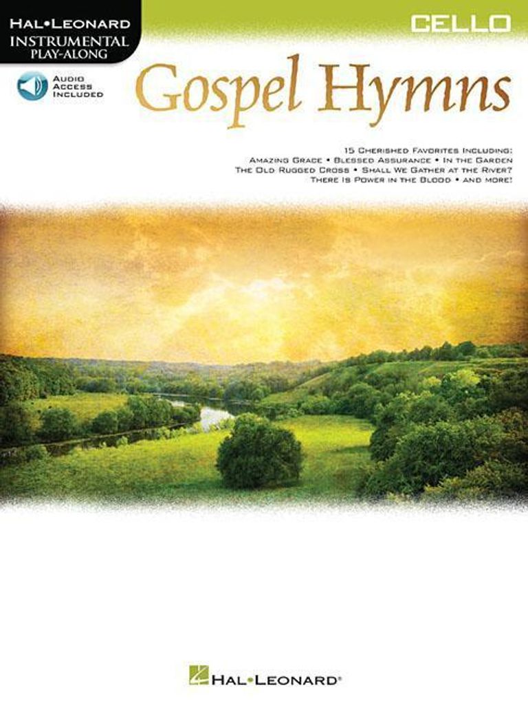 Gospel Hymns for Cello: Instrumental Play-Along