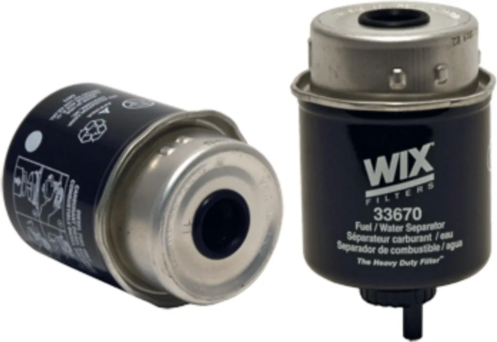 Filtre à carburant WIX 33670 haute capacité pour WK8169 et BF9828D