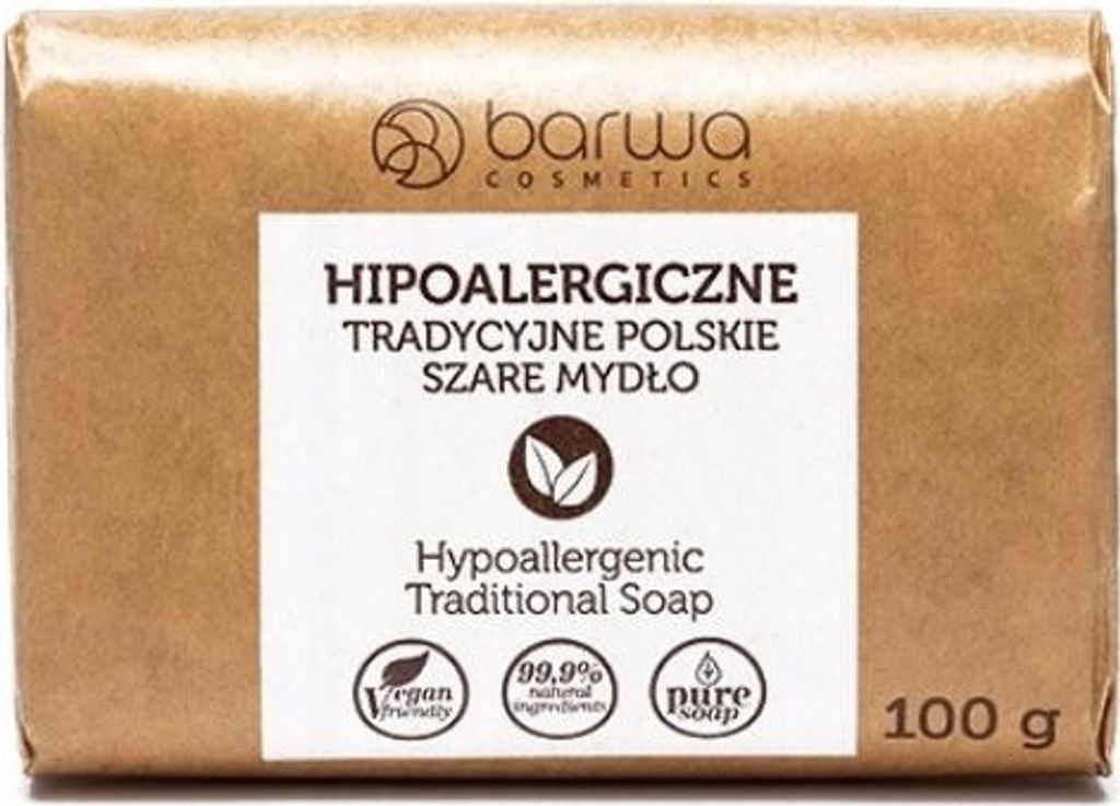A product package for soap.