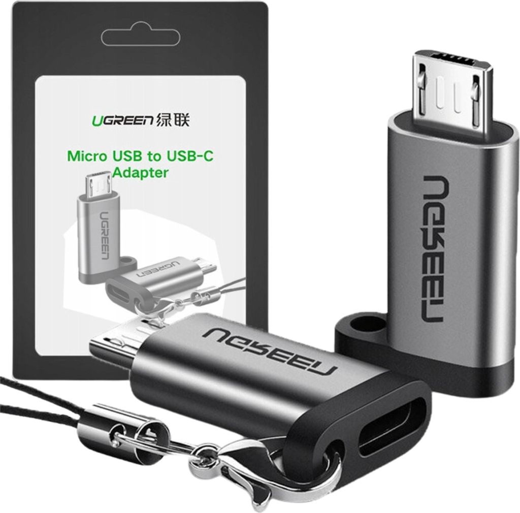 Adaptateur Ugreen USB C Vers Micro USB Gris
