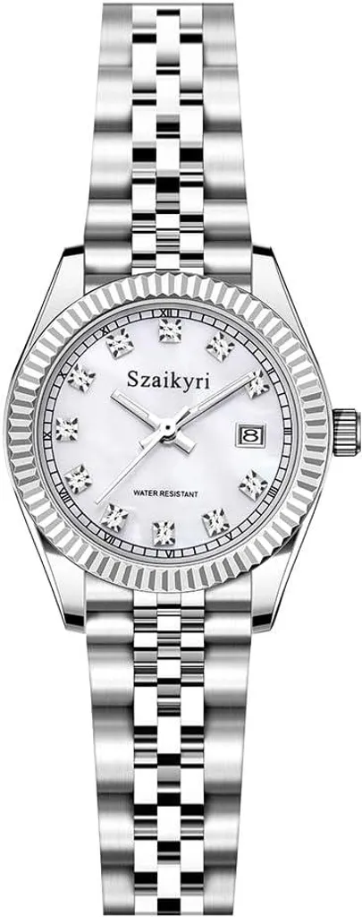 Orologio Donna Regalo Perfetto - Acciaio Inossidabile con Calendario