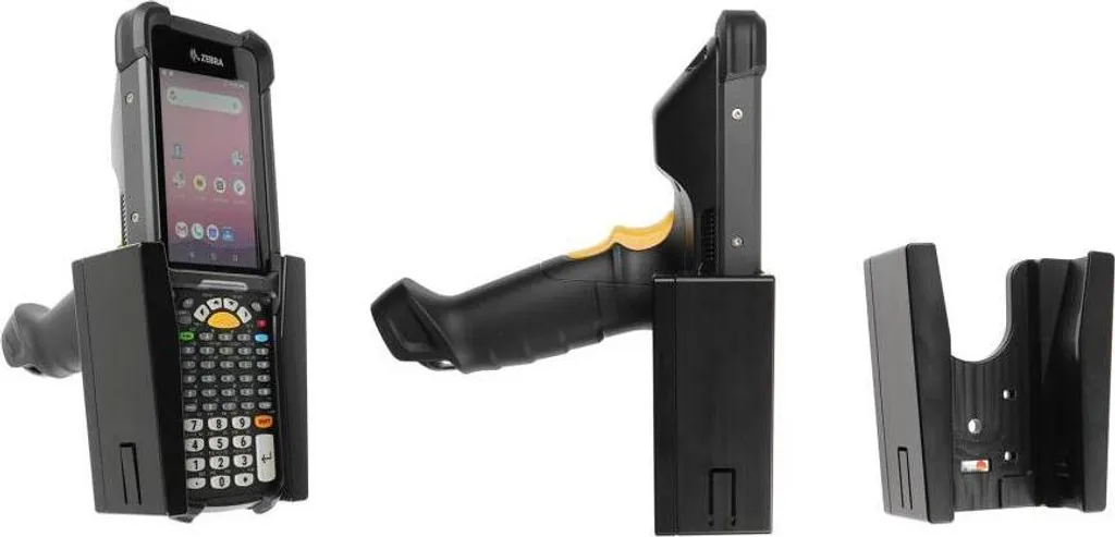 Support de bord Zebra MC9300 avec poignée, Brodit 710134 fixe passif