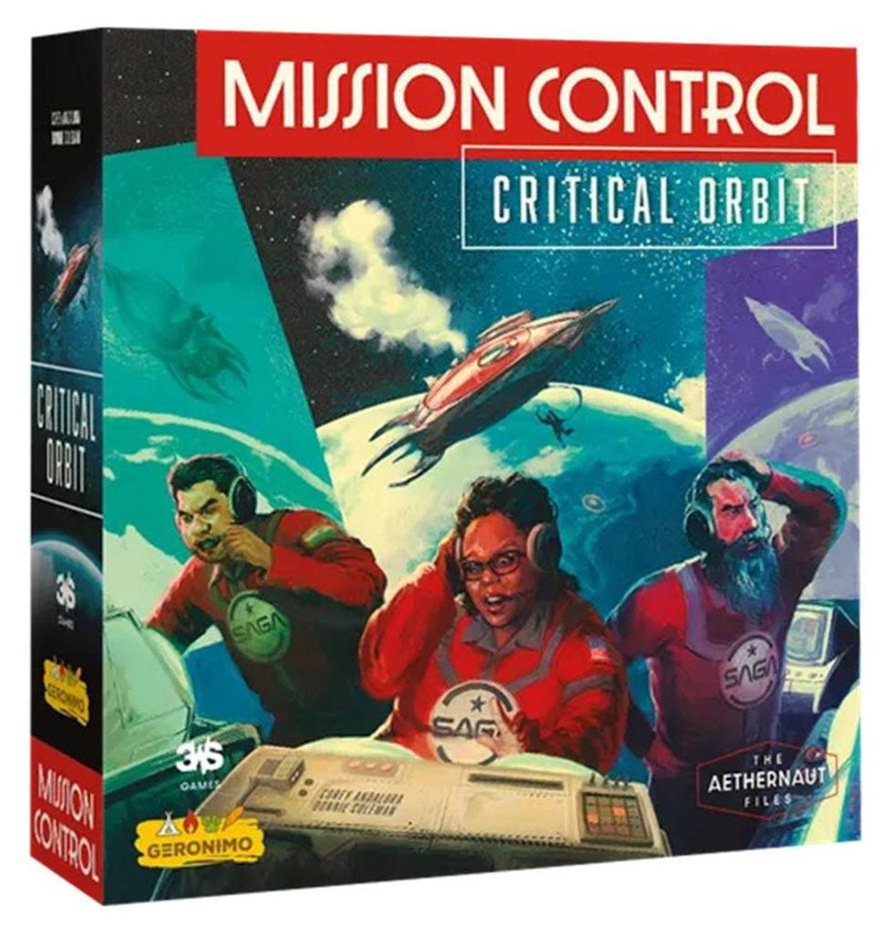 Geronimo Games Mission kontrollieren kritisches Orbit -Brettspiel