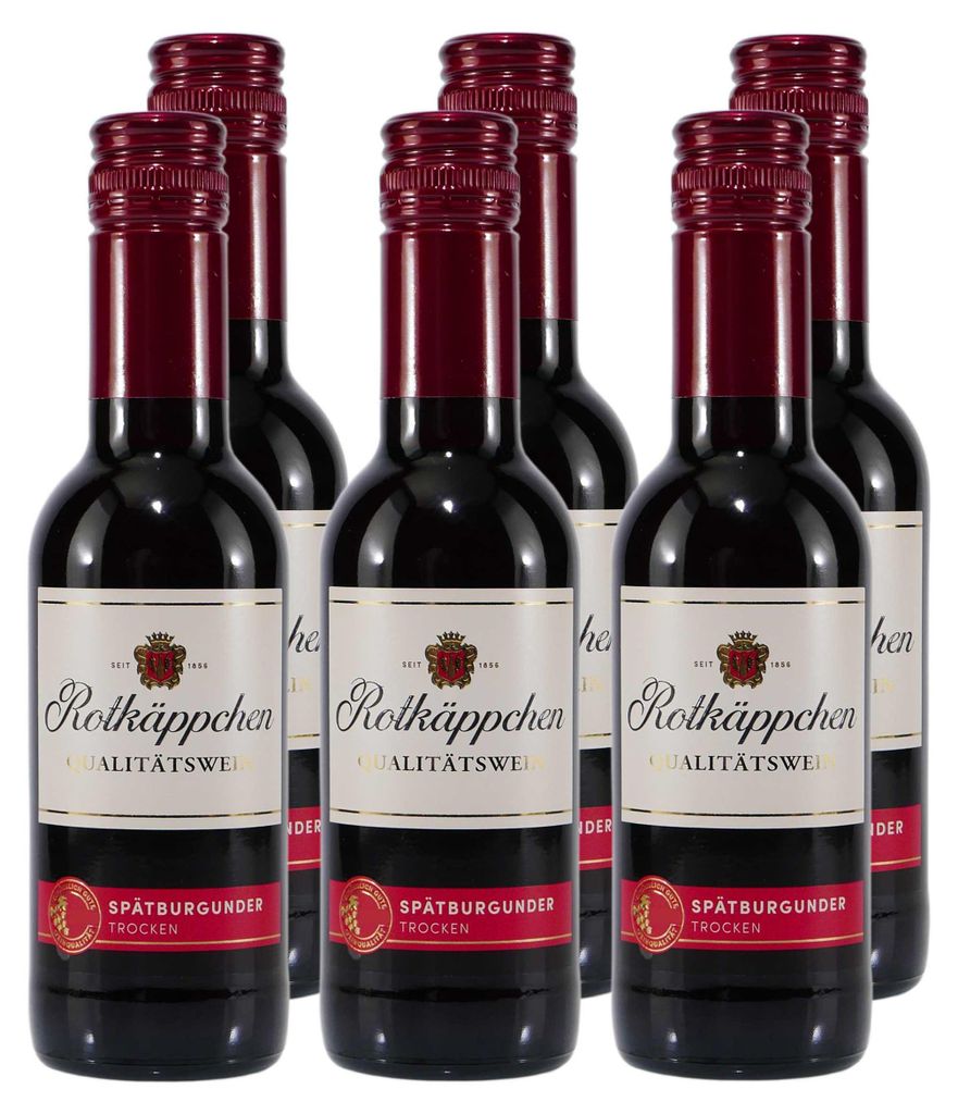 Rotkäppchen Spätburgunder QbA -trocken- (12 x 0,25L) Produktbild 