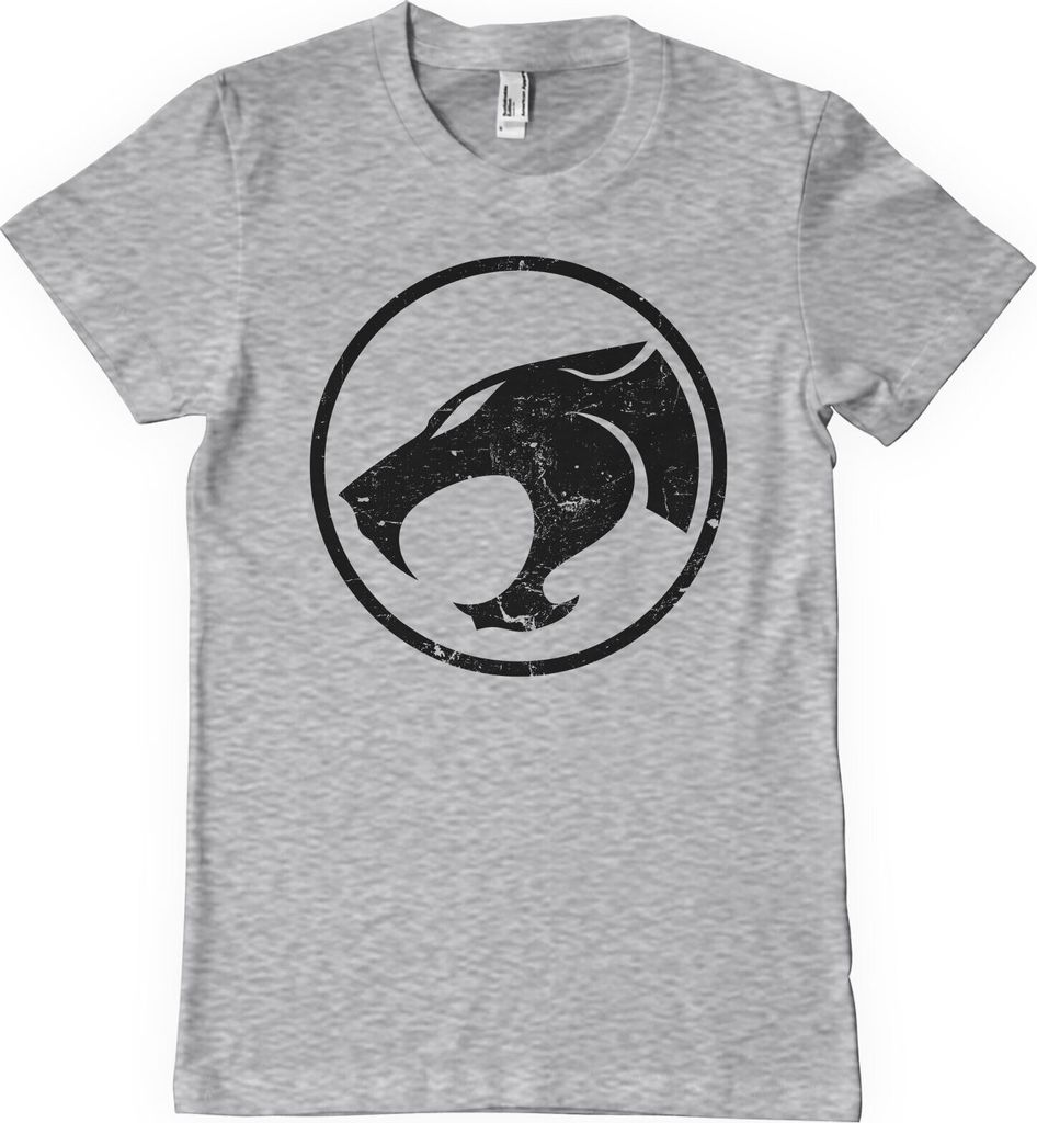 Thundercats Washed Logo T-Shirt - XX-Large - HeatherGrey