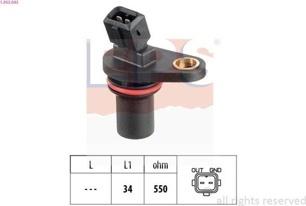 EPS Nockenwelleposition Sensor für FORD FOCUS (DAW, DBW) Nockenwellen 1.953.043