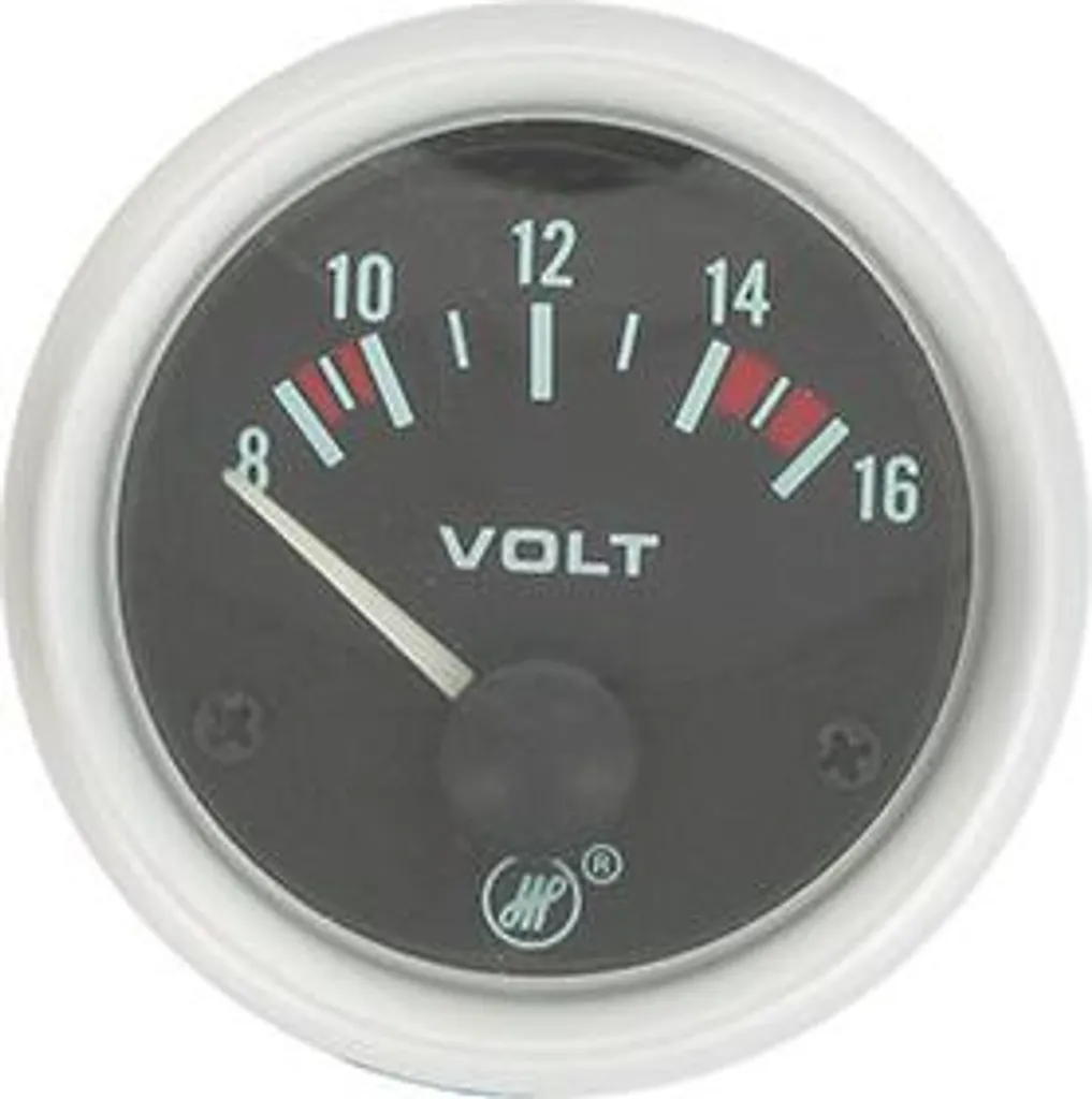Voltmètre Universel 0-16V Digital - Affichage Précis pour Auto et Moto