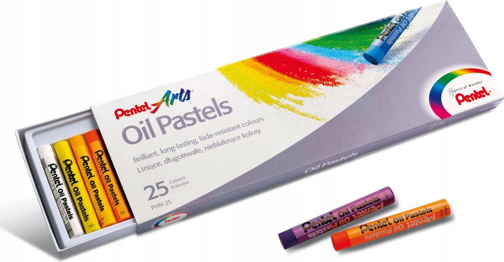 Olejové pastely 25 barev Obrázek produktu 