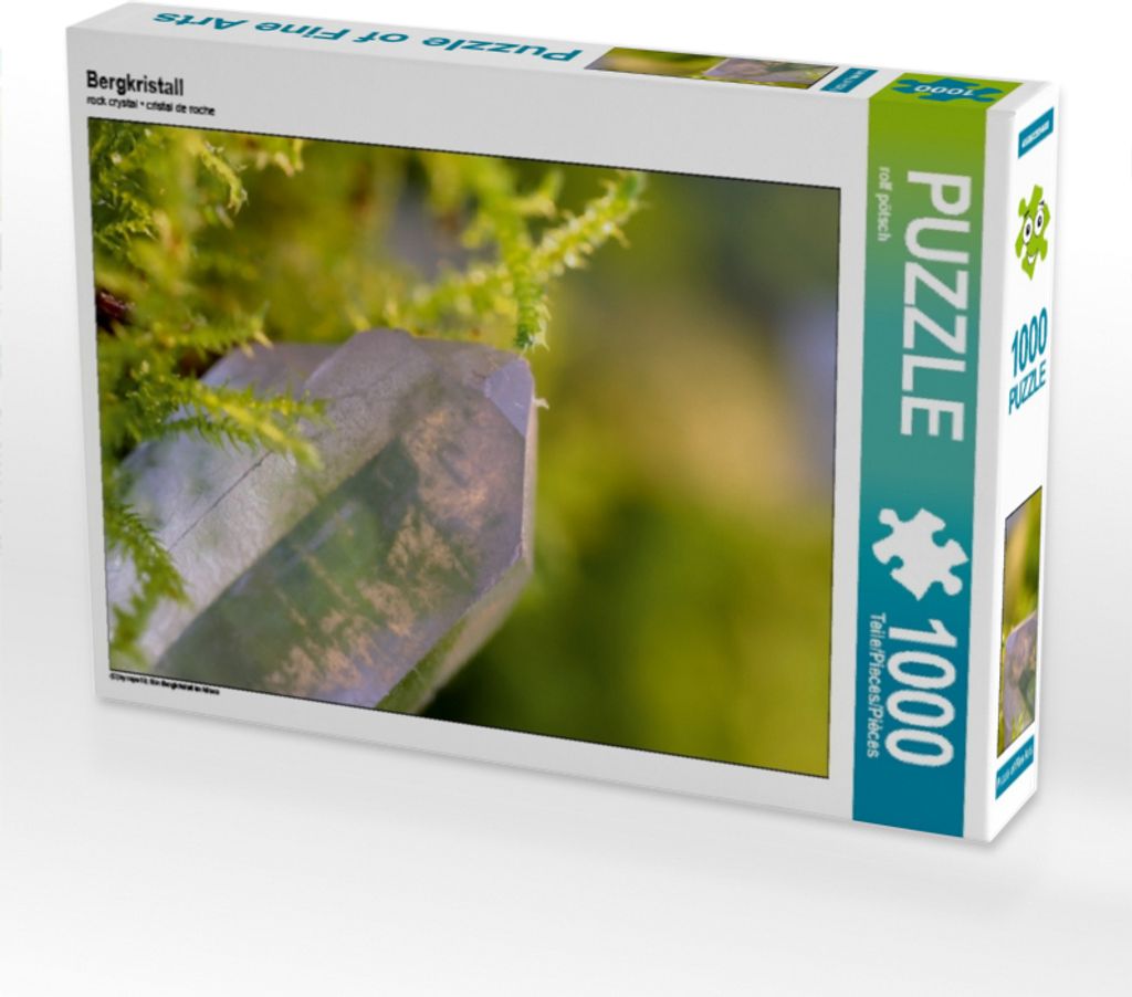 Calvendo Bergkristall 1000 Teile Puzzle hoch 480x640mm, pötsch rolf; 7361834
