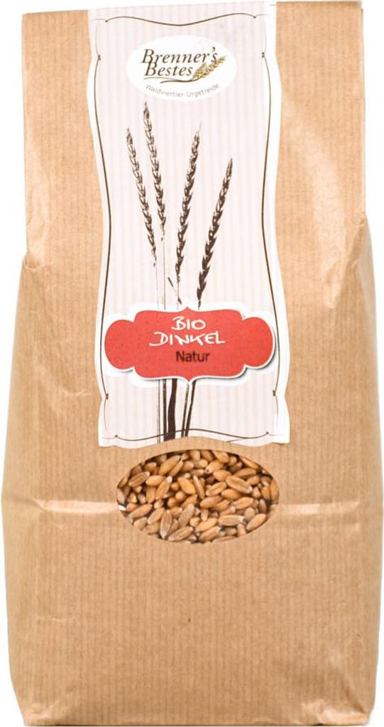 Dinkel 1kg vom Biohof Brenner