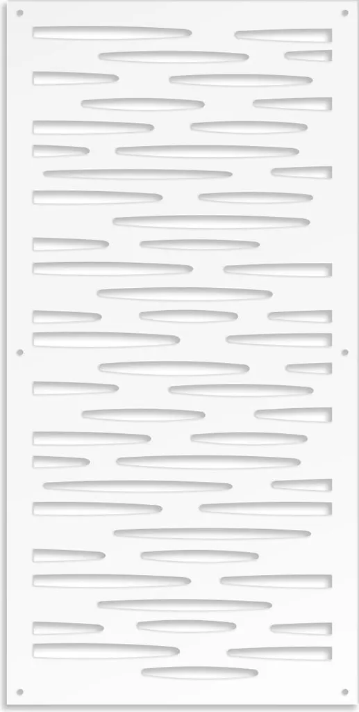 Frangisole PVC PUDDLE 73x148 cm Bianco - Pannello Divisorio per Casa