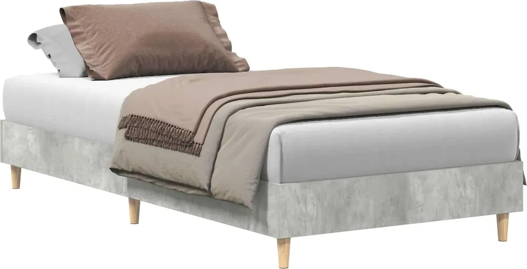 SYFAX™ Struttura del letto Grigio cemento 203 x 93 x 25 cm
