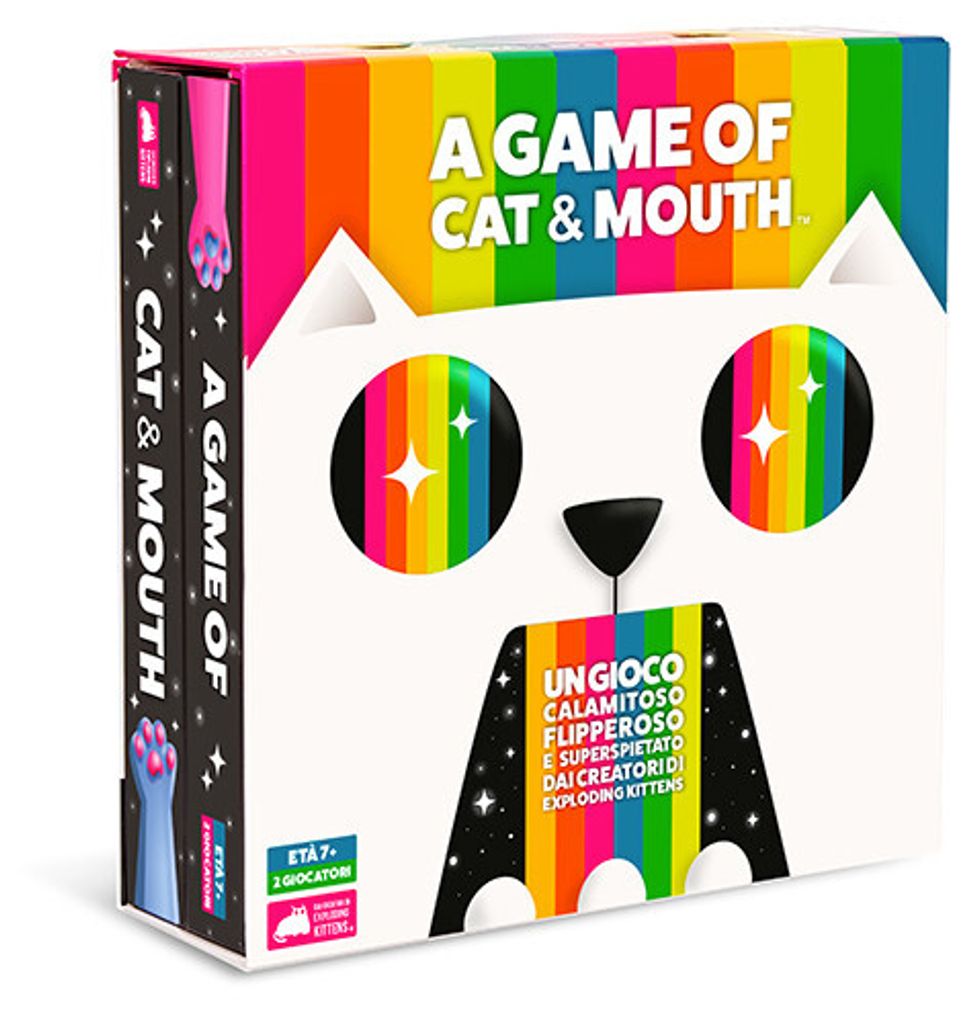 Asmodee A Game of Cat & Mouth Brettspiel Feinmotorik (Geschicklichkeit)