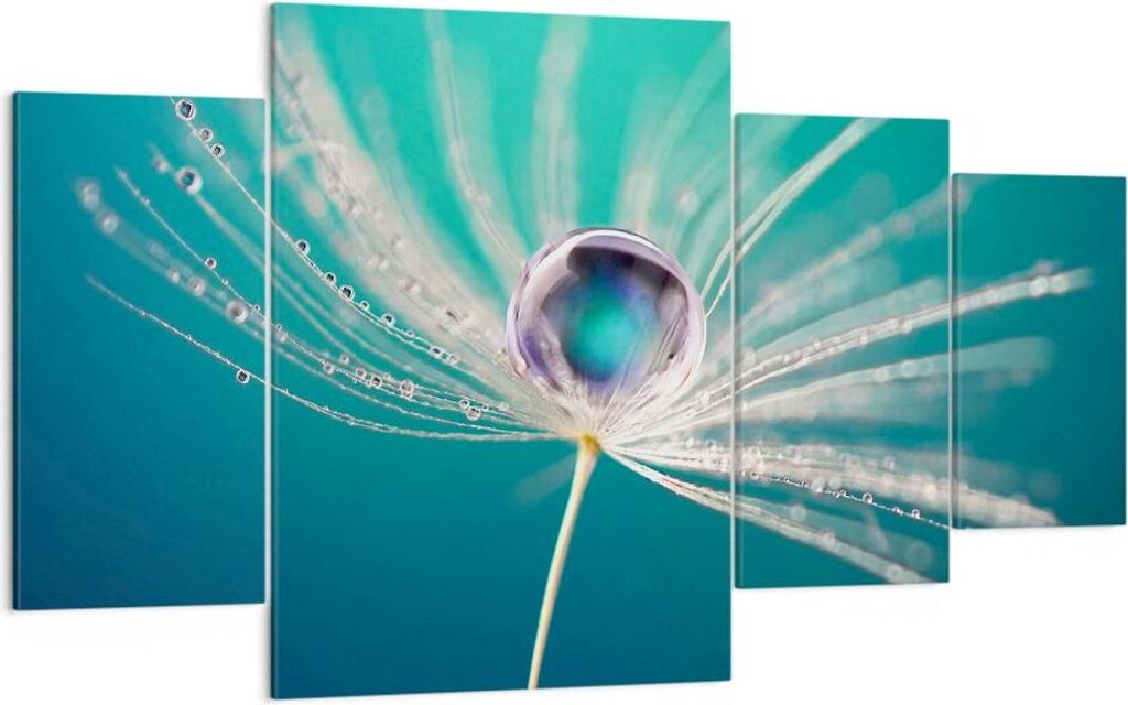 Bild auf Leinwand - Leinwandbild - Pflanze Natur - 160x90cm - Wand Bild - Wanddeko - Wandbilder - Leinwanddruck - Bilder - Kunstdruck - Wanddekorat...