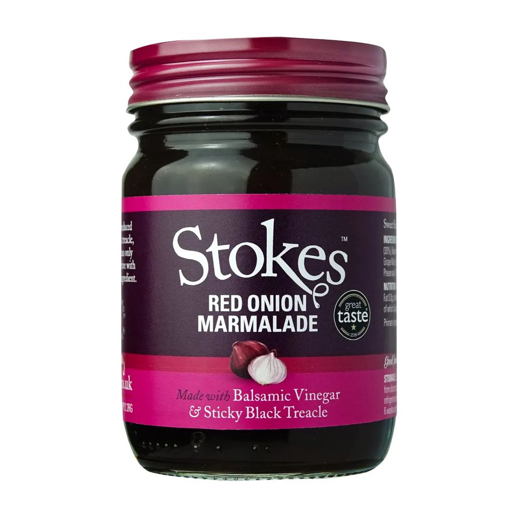 Stokes Red Onion Marmelade au vinaigre balsamique et sirop Image du produit 