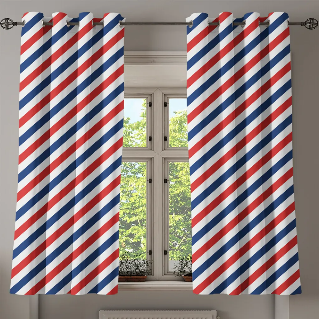 Rideau de Salon Harbor Stripes pour Décoration Intérieure 280x245cm - 2
