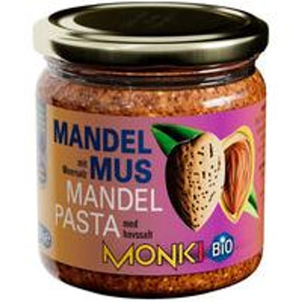 Burro di mandorle - marrone tostato conmarino 330g Immagine del prodotto 