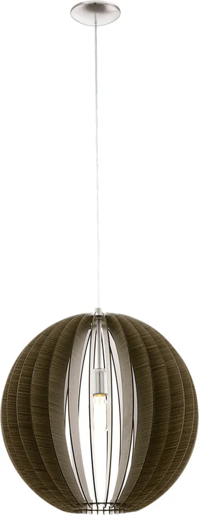 Eglo COSSANO: Luce Calda in Legno per un'Atmosfera Relax E27 60W