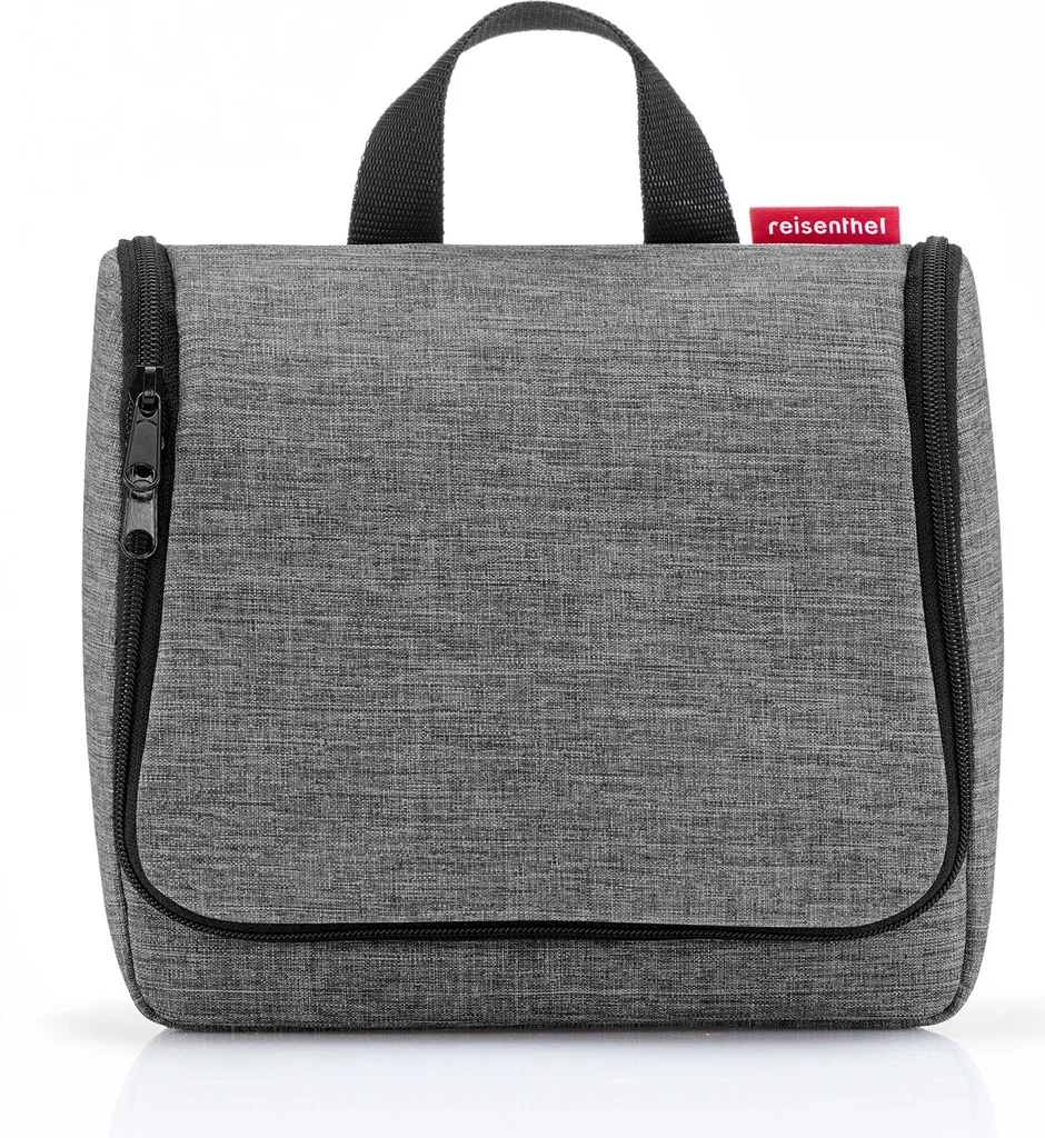 Reisenthel Toiletbag Twist Silver Grigio - Beauty Case da Appendere