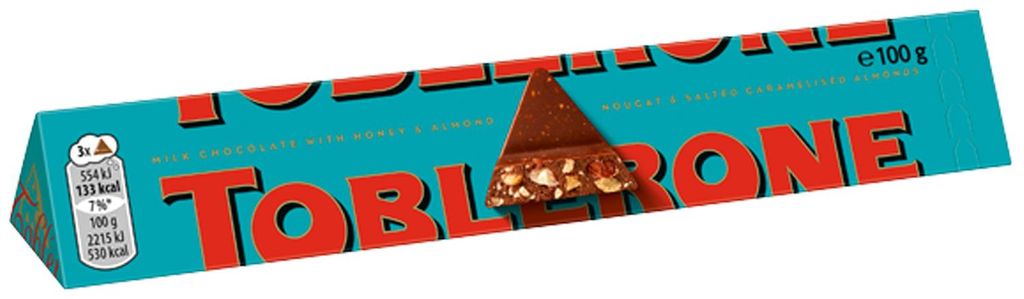 Toblerone Crunchy Almond 100g Image du produit 