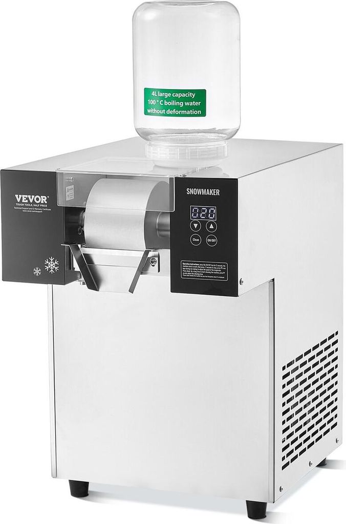 Gewerbliche Schneeflocken-Eismaschine 397 lbs/24 h Edelstahl für Eiscreme