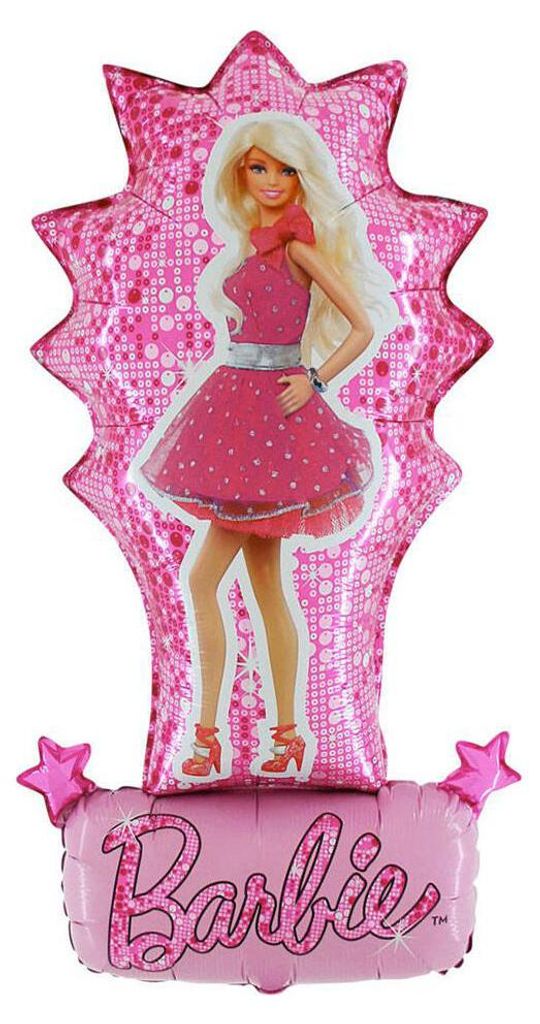 Ballon en plastique Princesse - 54cm Image du produit 