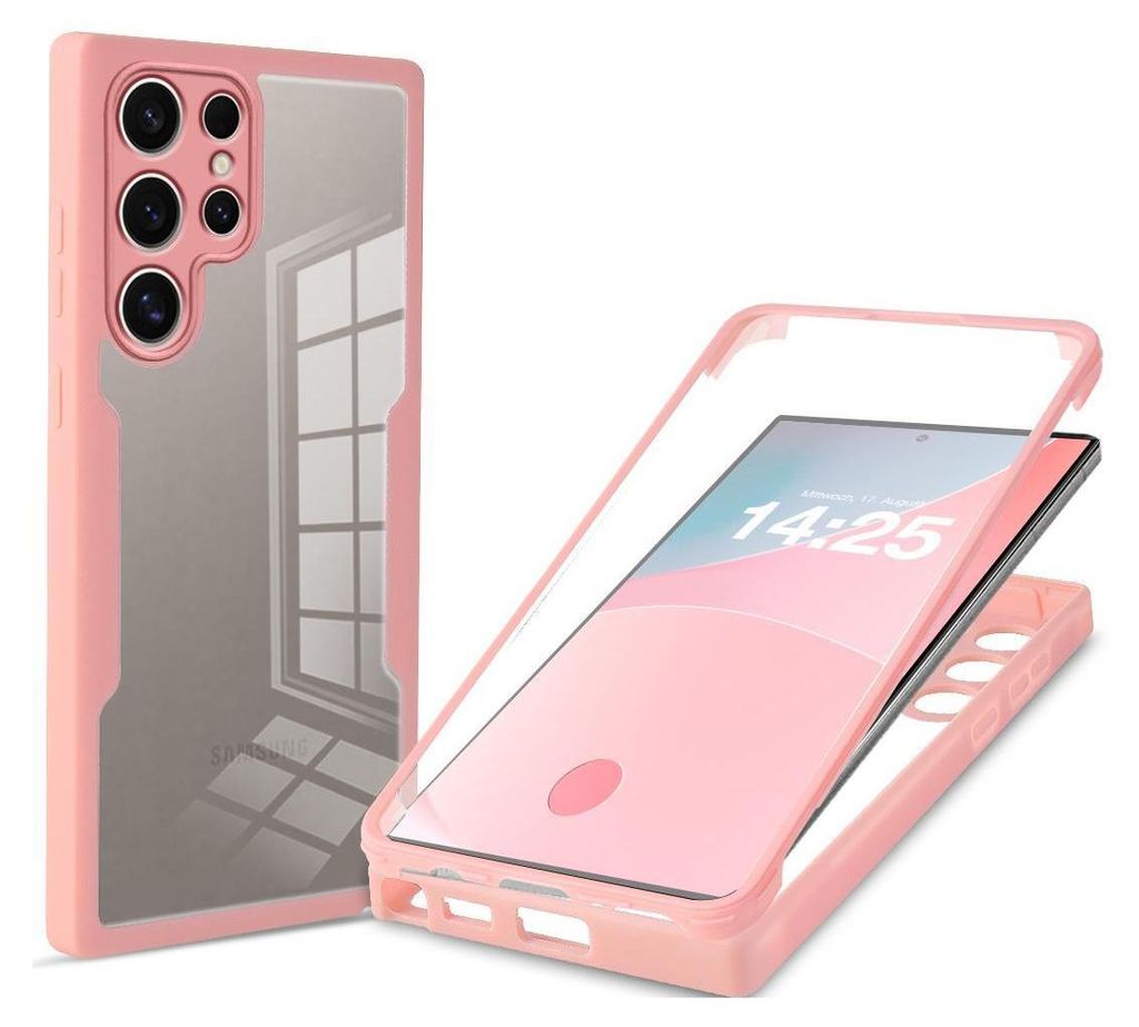 360 Grad Rundum Schutz Handyhülle für Samsung Galaxy S24 Produktbild 