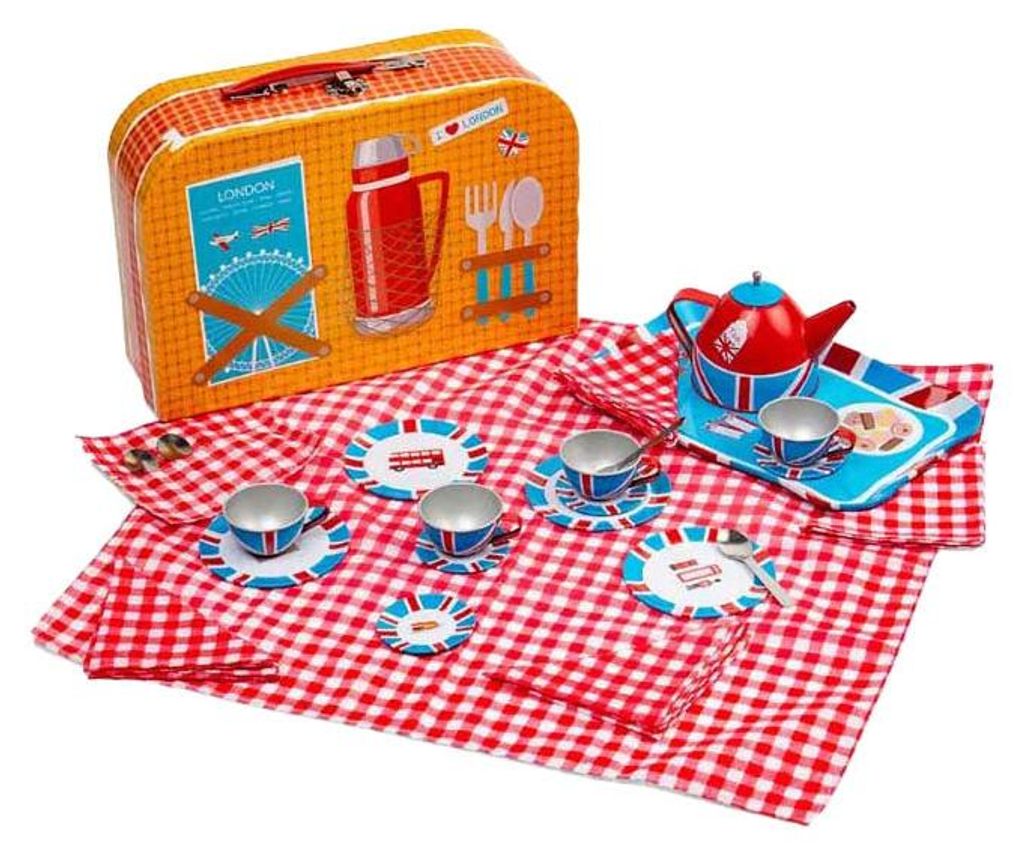 Bigjigs Toys Londoner Zinn-Tee-Set