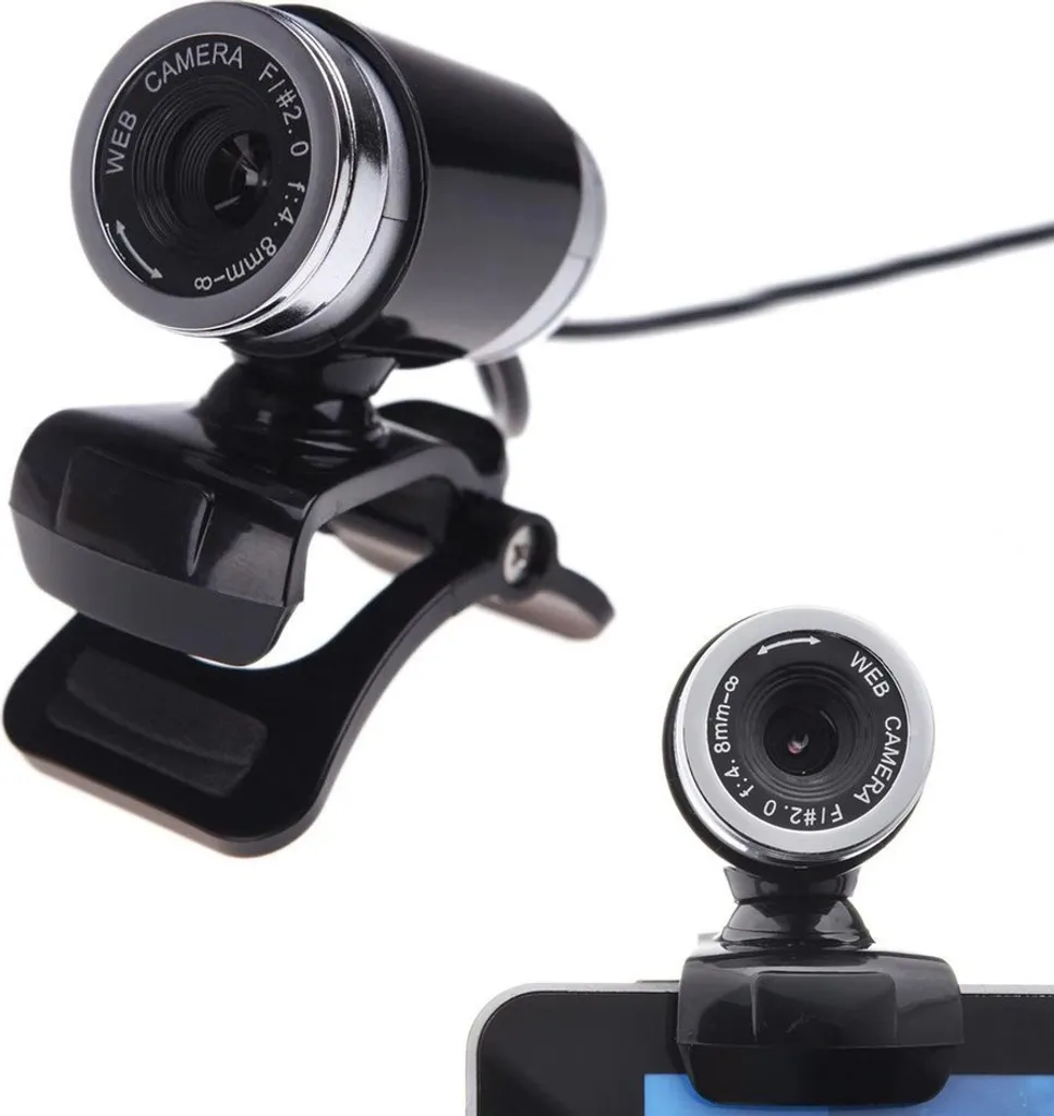 Offerta WebCam A860 Nera USB - Microfono e Video per PC Laptop