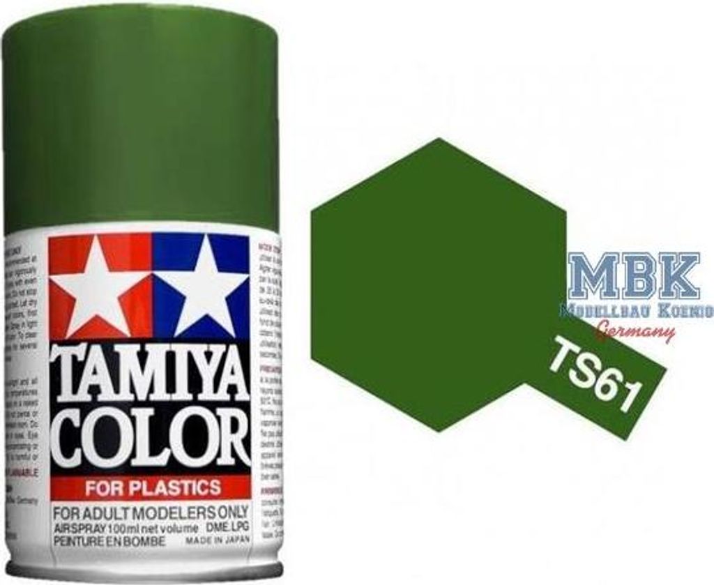 TAMIYA TS61 TS61 NATO grün- Spraydose 100ml