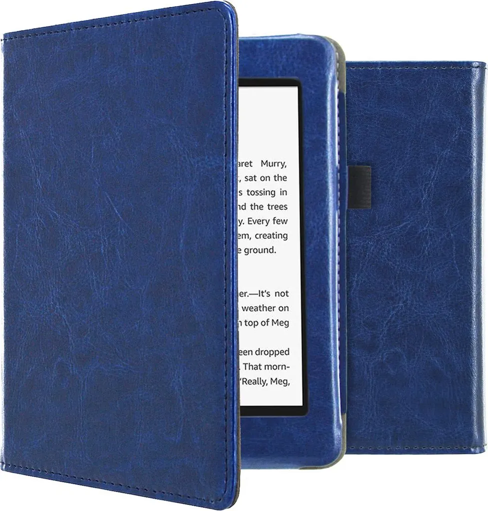 Kindle Paperwhite 4 Cover imoshion Blu Scuro | Smart Case per Viaggi