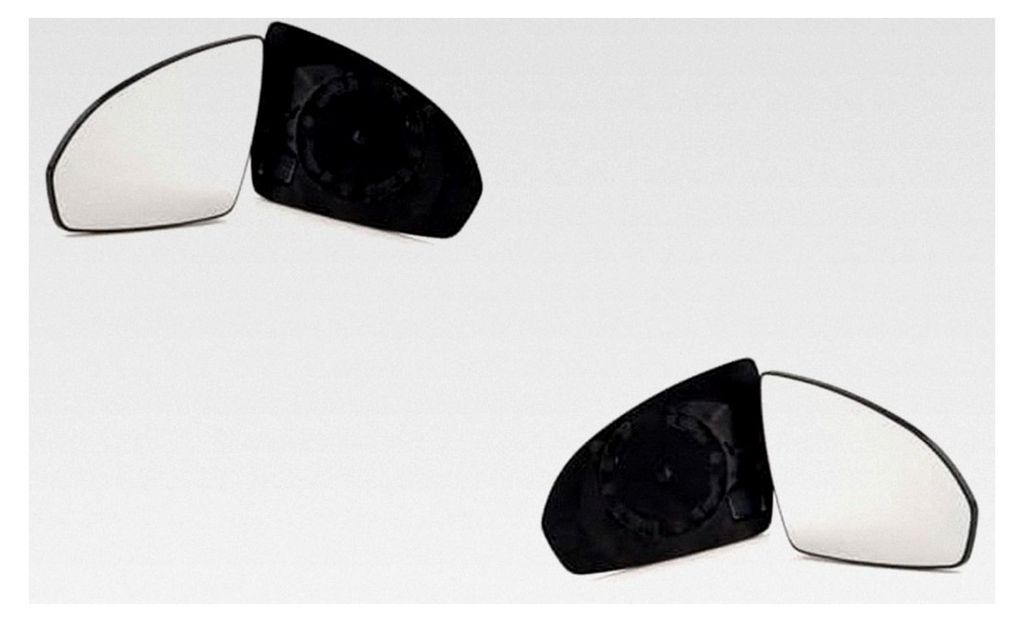 Spiegelglas für Smart Fortwo (451) 01/07 - Set links und rechts