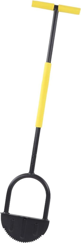 Robuster und effizienter manueller Rasenkantenstecher für die Gartenarbeit | Halbmond-Kantenstecher mit breiter Trittfläche für Blumenbeete