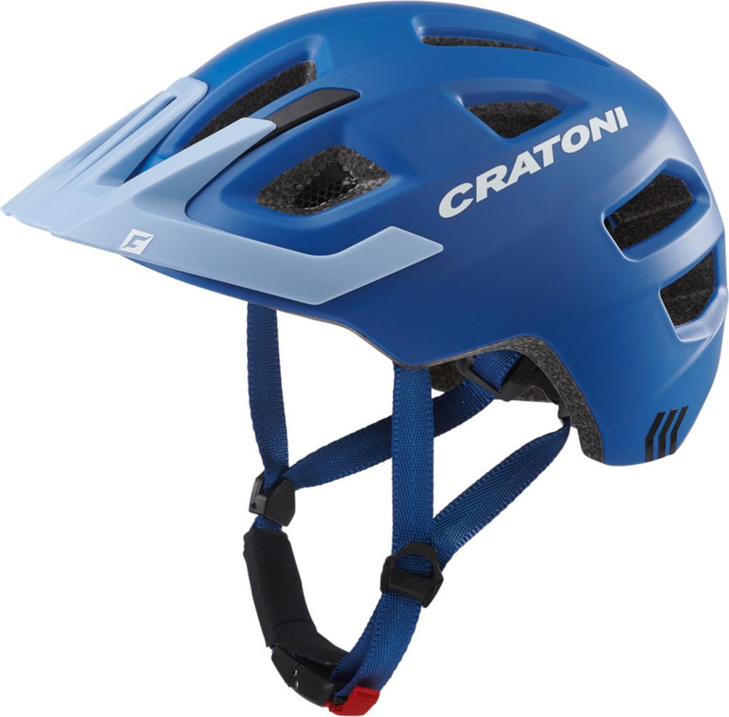 Cratoni Kinder Fahrradhelm Maxster Pro , Heaven - Blau, Produktbild 