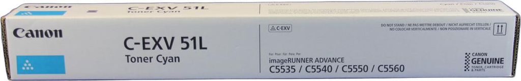 Canon Toner 0485C002 C-EXV51L cyan Produktbild 
