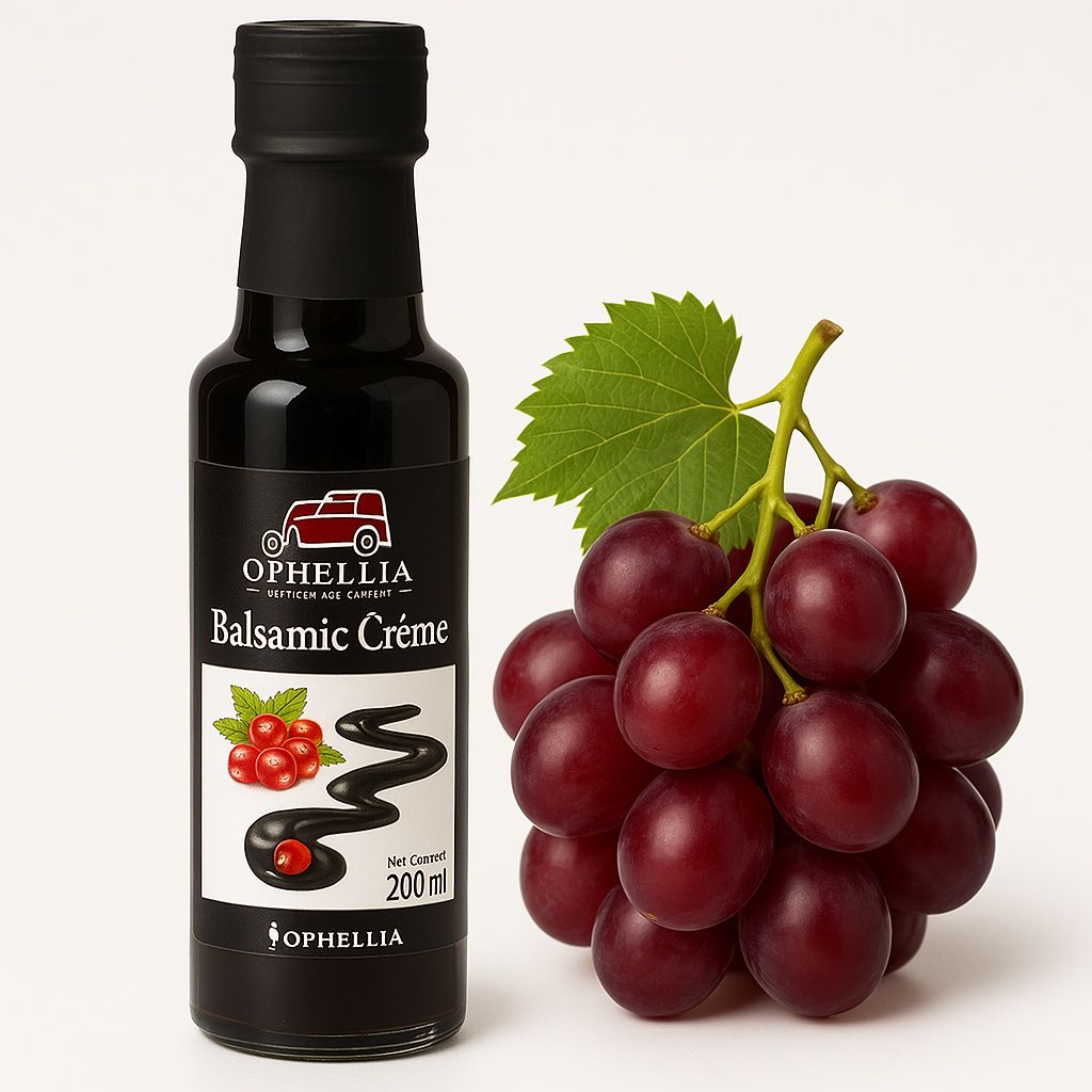 Ophellia Balsamico-Creme 200 ml – Griechische Spezialität für Salate und Dressings