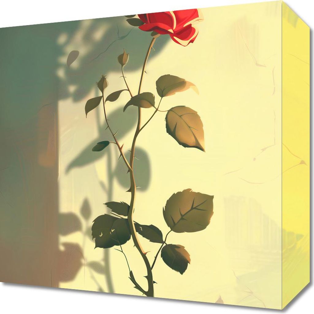 Bild 30x30cm Zartheit