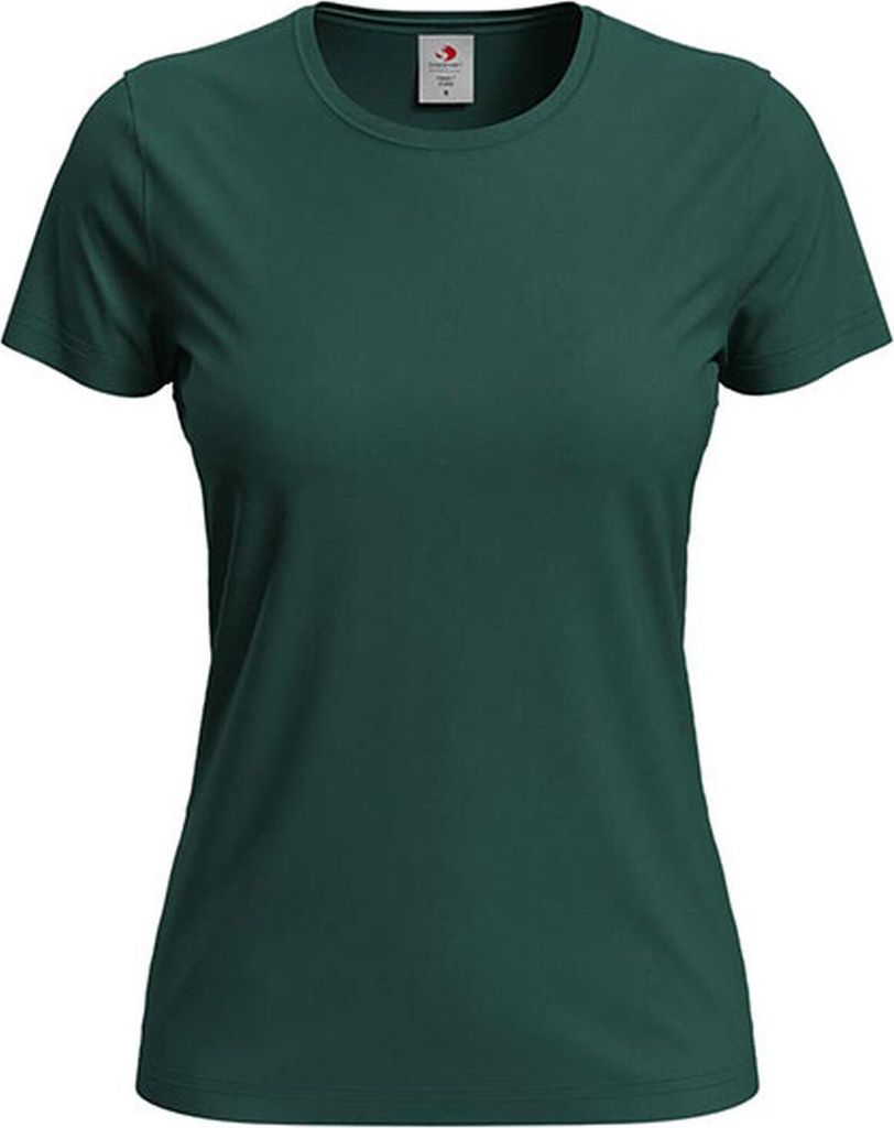 Stedman Damen T-Shirt Aus Baumwolle – Lässiges Basic-Shirt, 155 G/m², Mit Seitennähten, ST2600