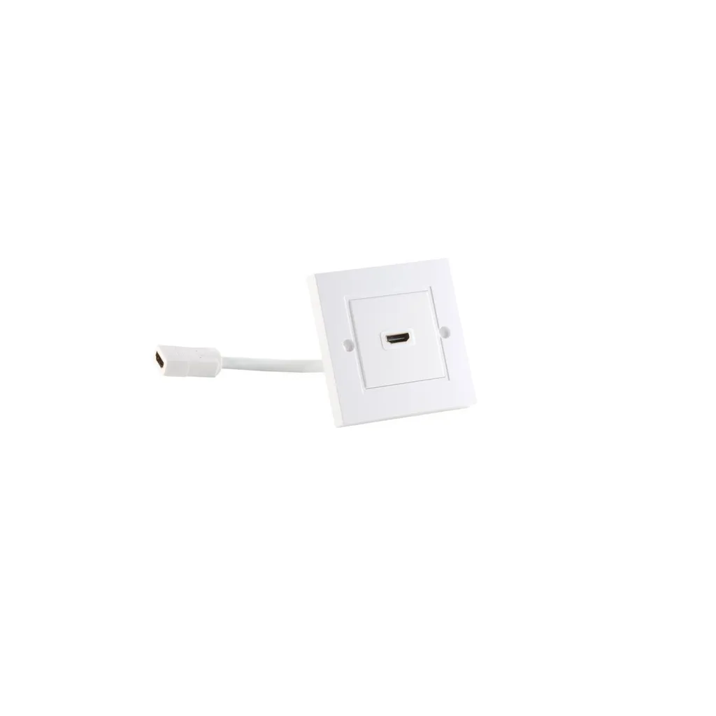 Solution passage câble HDMI mural shiverpeaks BASIC-S blanc pur efficace - 4