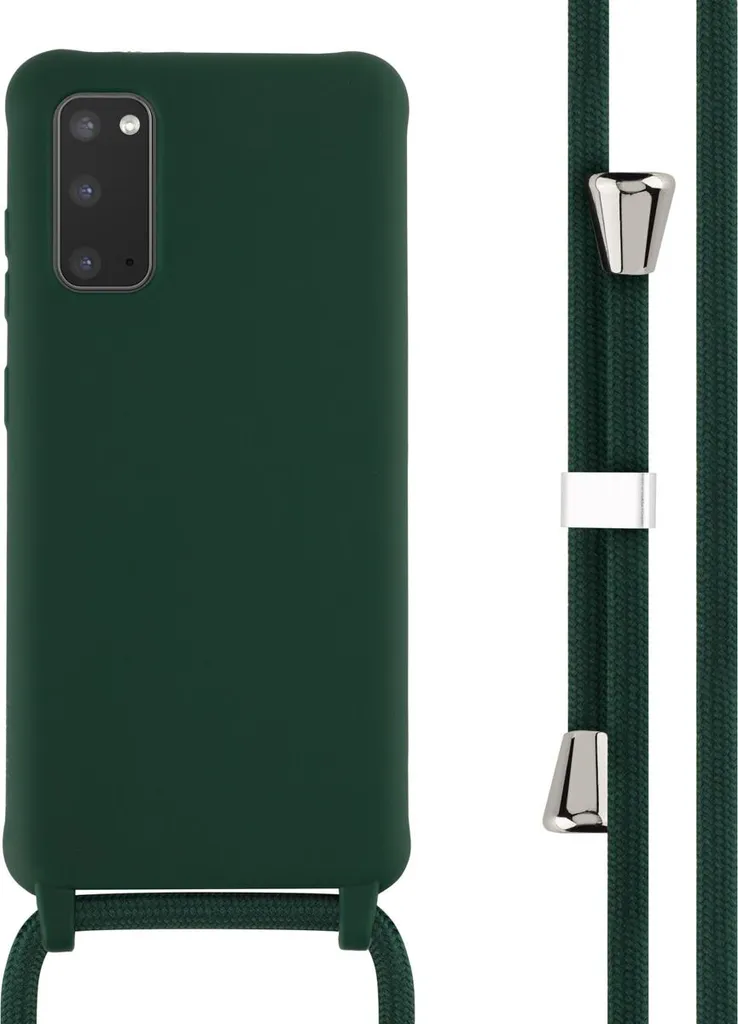 Recensione Custodia iMoshion Samsung S20 Silicone Verde Scuro + Strap