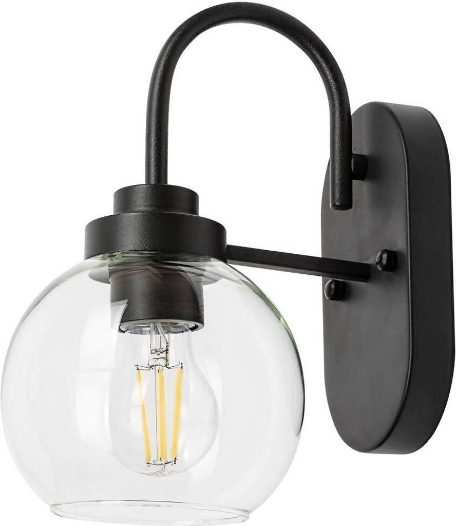 Rabalux 75005 Tirina, E27, schwarz, Kugel-rund, ø150mm