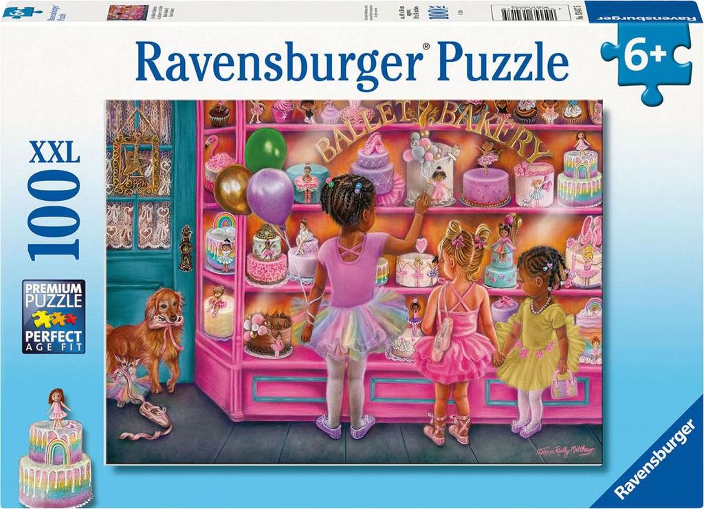 RAVENSBURGER Puzzle Confiserie fü r Ballerinas XXL 100 Teile