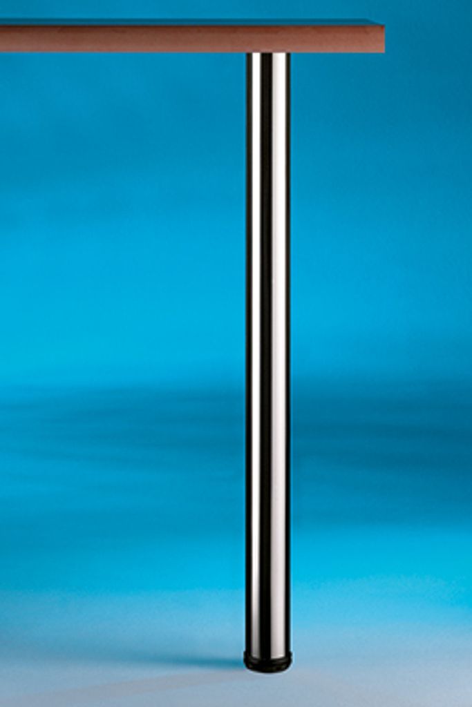 Naber Standard 6/82. Stützfuß, chrom poliert - Trag-/Stützelement