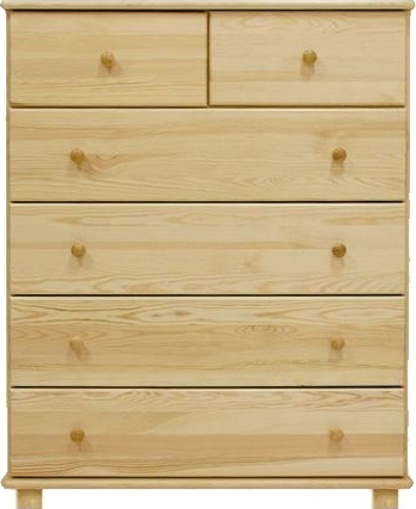 Kommode Massivholz 019 - Abmessung 122 x 100 x 42 cm (H x B x T)