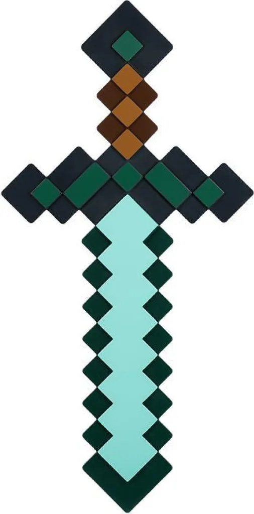 Lampe d'Ambiance Épée de Diamant Minecraft 40 cm - Décoration de Chambre