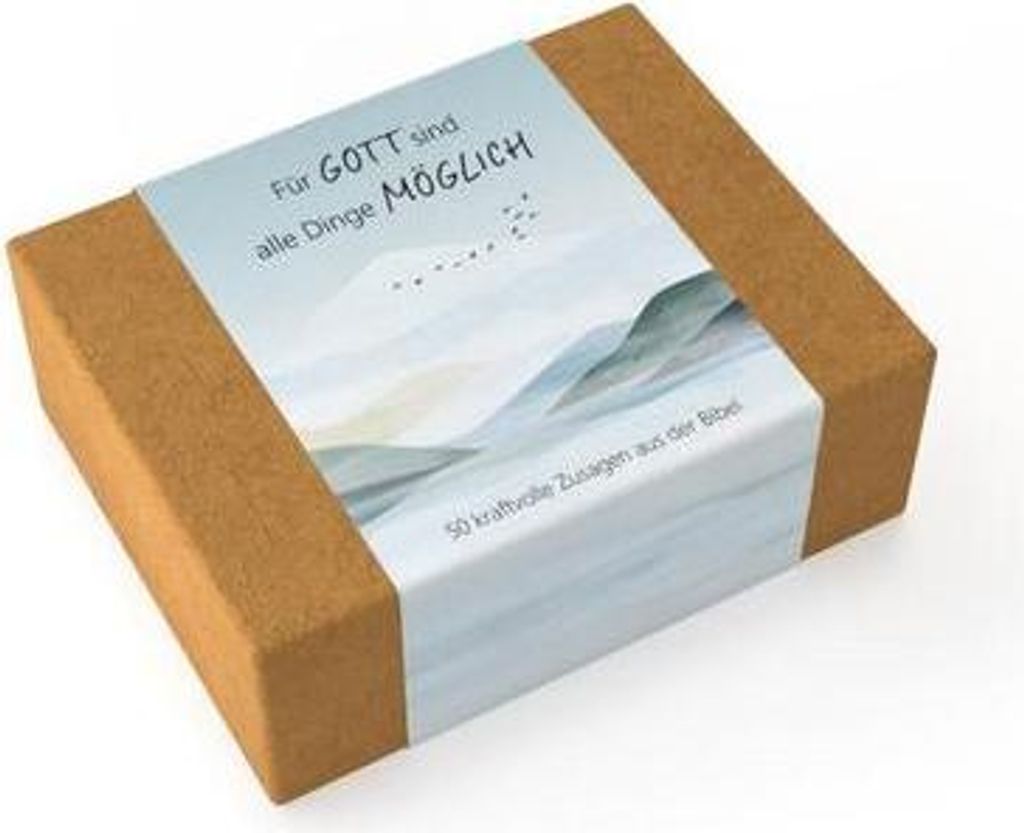 Für Gott sind alle Dinge möglich - Textkartenbox Produktbild 