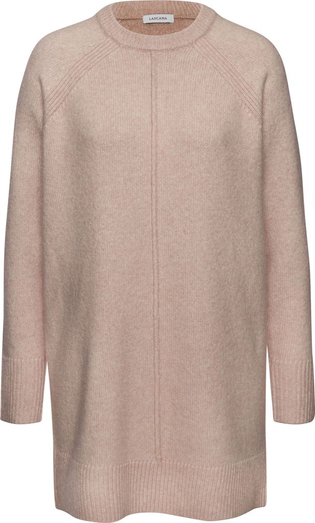 LASCANA Longpullover rosenholz Größe 44/46