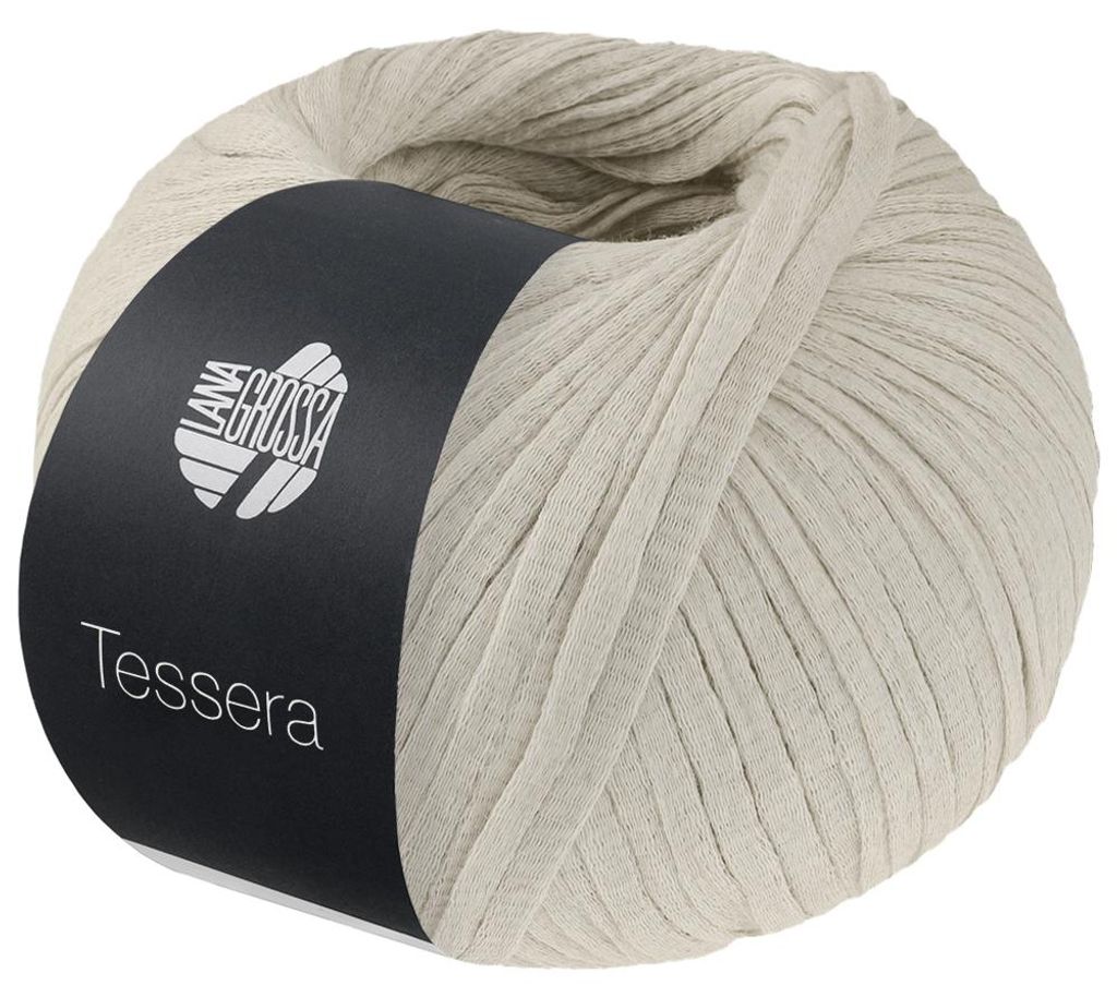 Lana Grossa - Tessera 0014 silbergrau Produktbild 