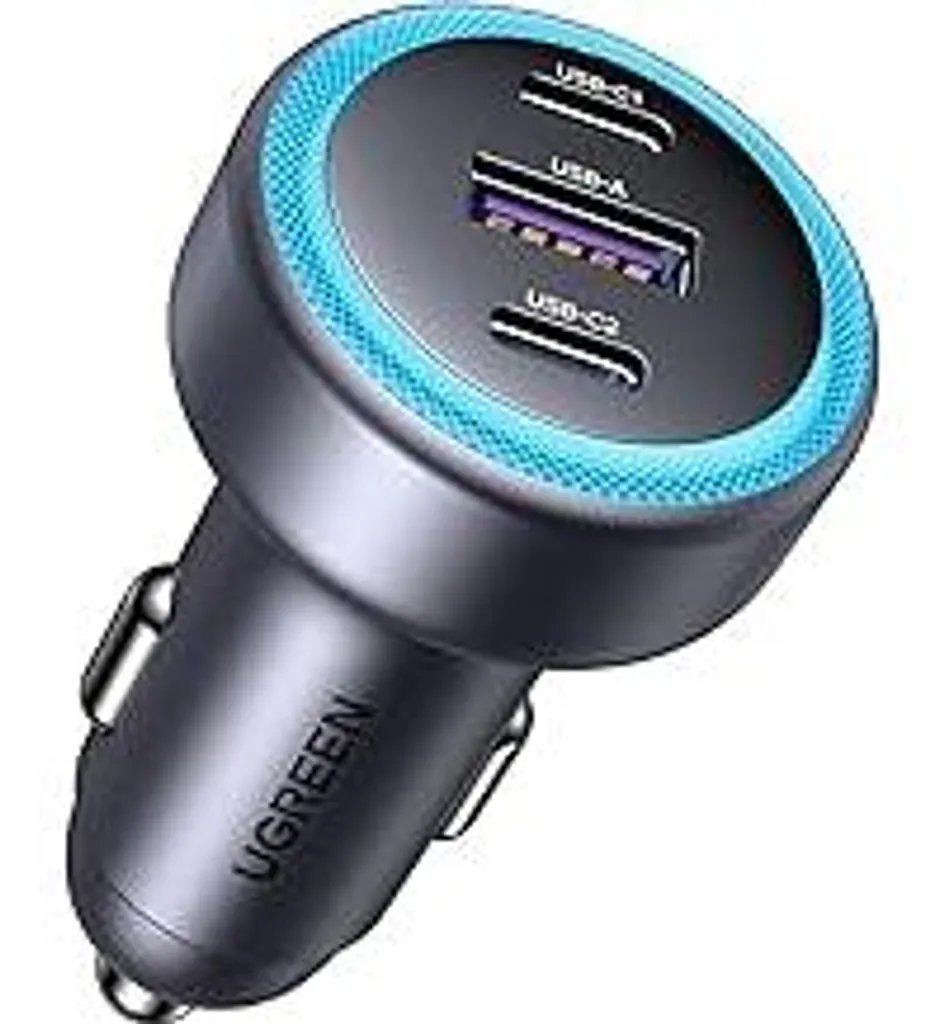 UGREEN Caricatore Auto 12V USB C 30W per GPS e Smartphone Serie 17